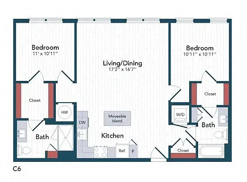 Floor plan C6