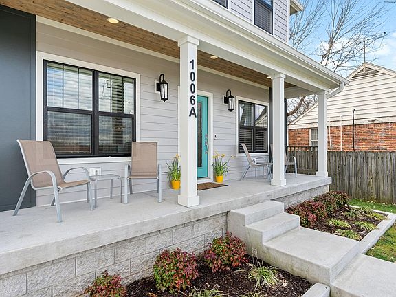 Welcoming front porch