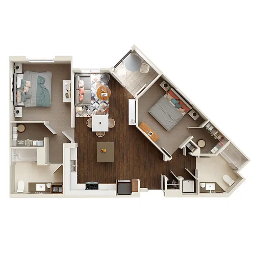 Floor plan B2