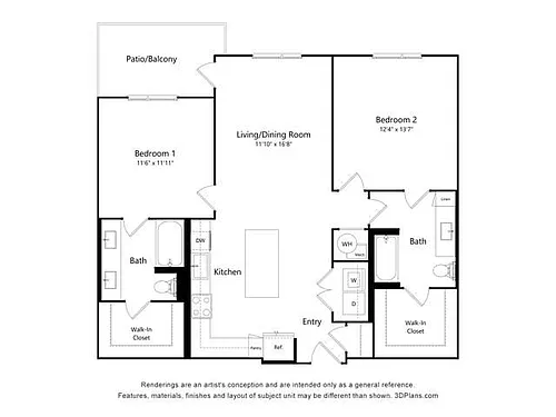 Floor plan B1