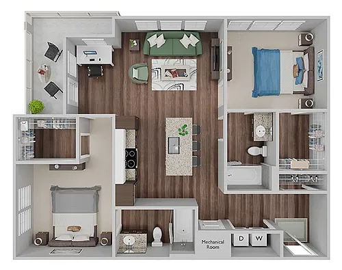 Floor plan B1