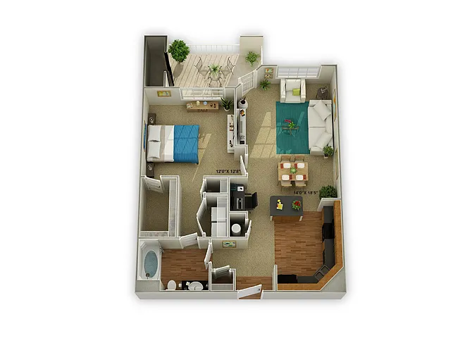 Floor plan The Timberlake