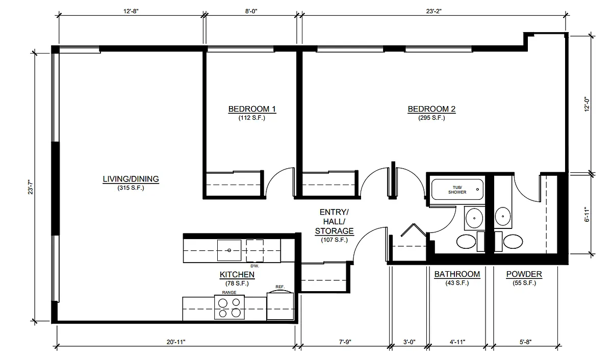 Floor plan 1405