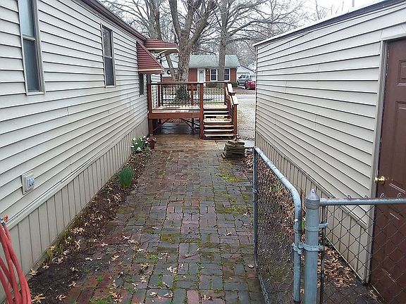 Patio from back yard