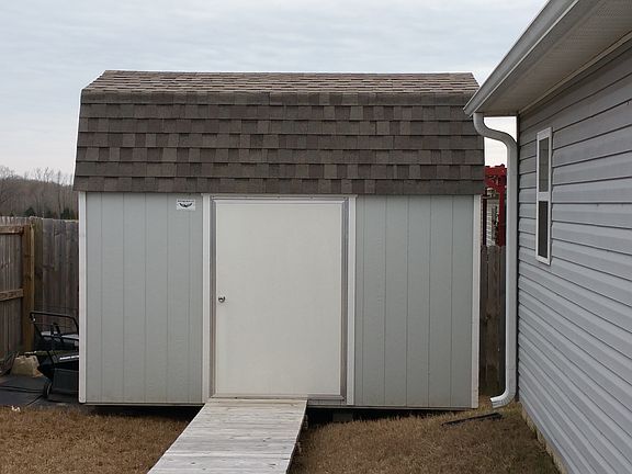 Storage Building Backyard