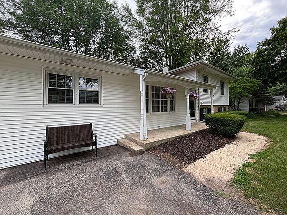 Covered front porch