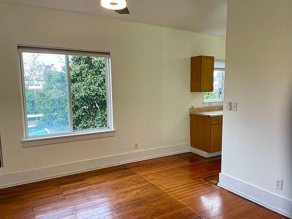Dining room and back window