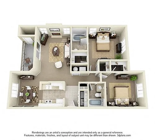 Floor plan Escalante