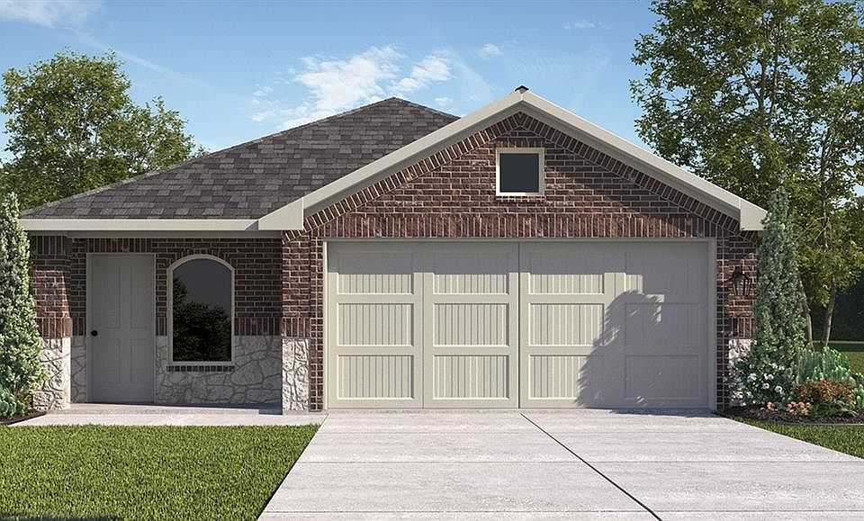 Front Elevation- D.R. Horton''s Diana floor plan elevation R-All Home and community information, including pricing, included features, terms, availability and amenities, are subject to change at any time without notice or obligation. All Drawings, pictures, photographs, video, square footages, floor plans, elevations, features, colors and sizes are approximate for illustration purposes only and will vary from the homes as built.