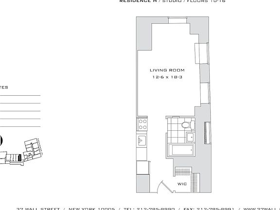2nd image of 37 Wall St APT 15H