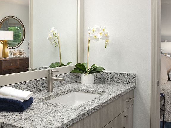 Brushed nickel hardware