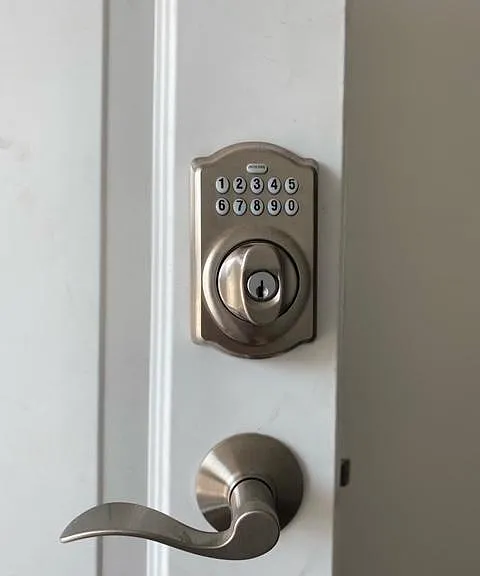 Keyless front door entry