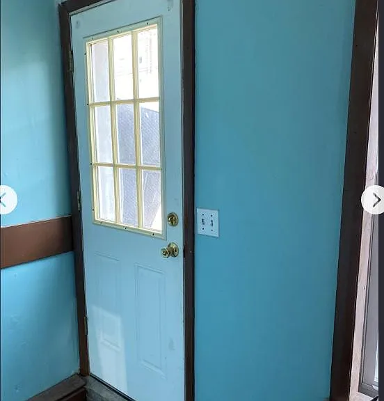 Freshly painted Rooms