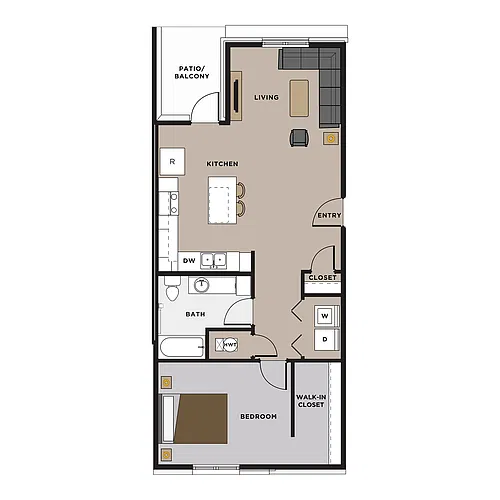 Floor plan The Little Bluestem
