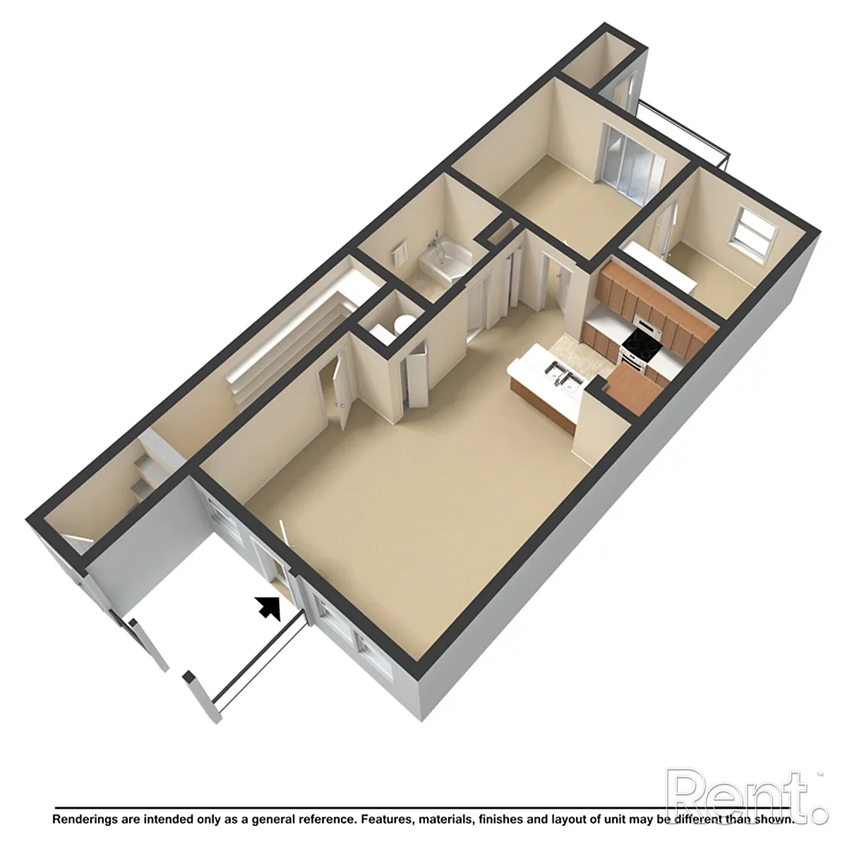Floor plan The Stage Coach
