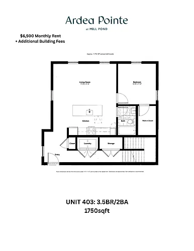 Floor plan 403