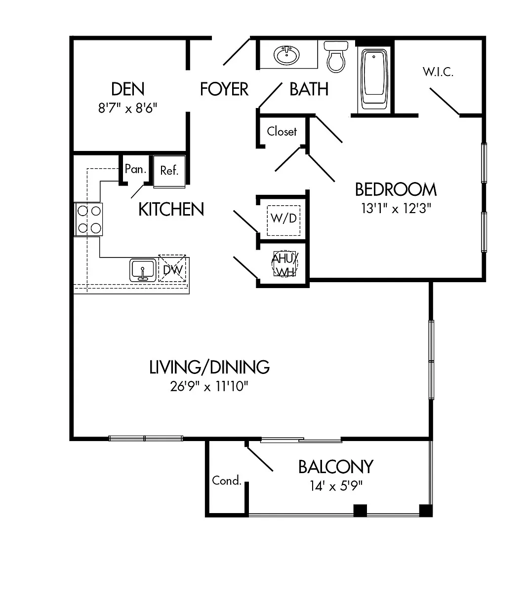 Floor plan Freestone