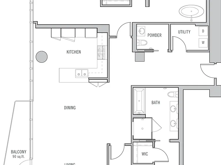 Circa LA - PH-F - 2.5 Beds - 2.5 Baths - 2087 Sq. ft.