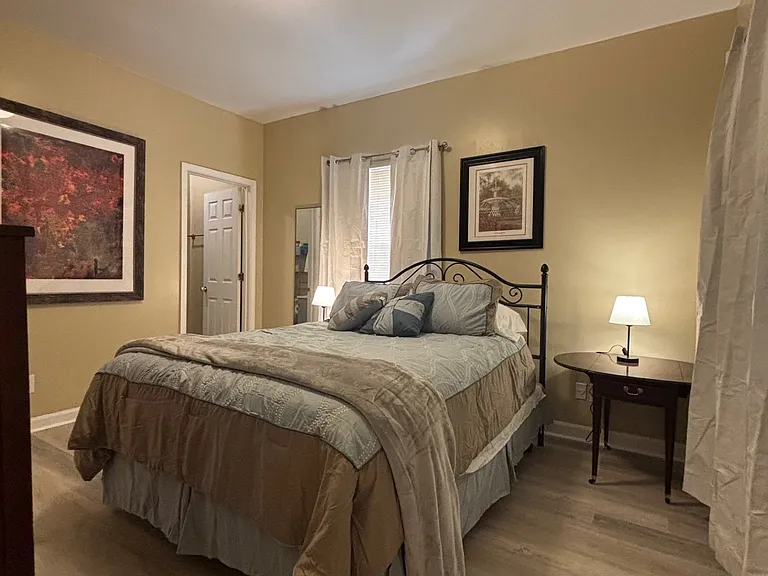 Spacious and comfortable primary suite