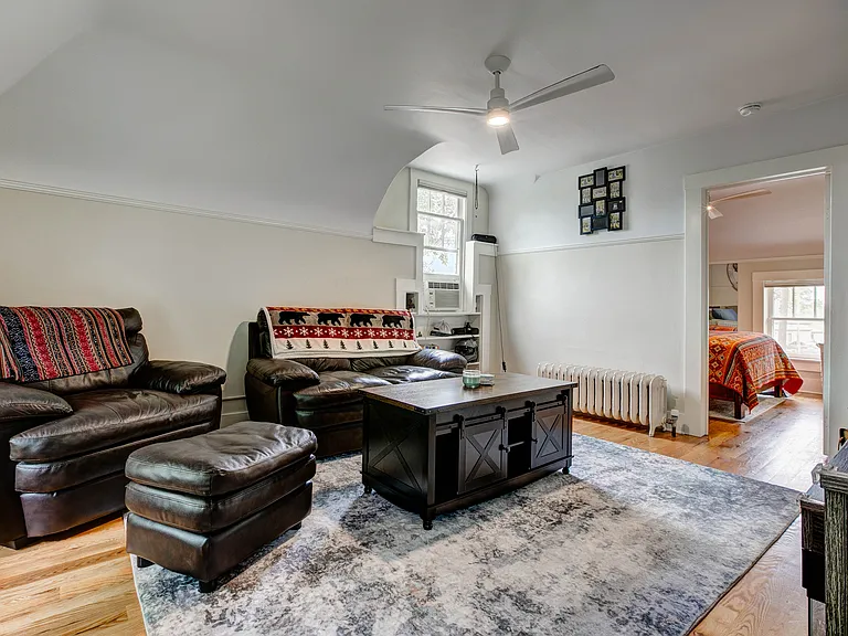 living room shown furnished
