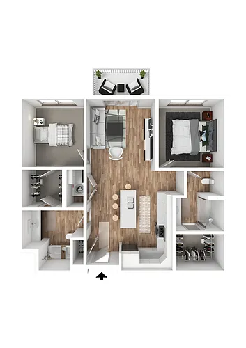 Floor plan 2A