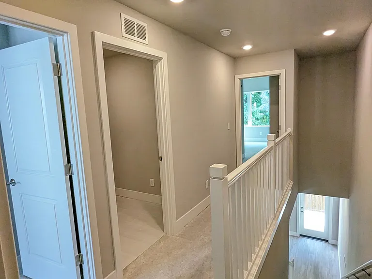 Laundry room on top floor