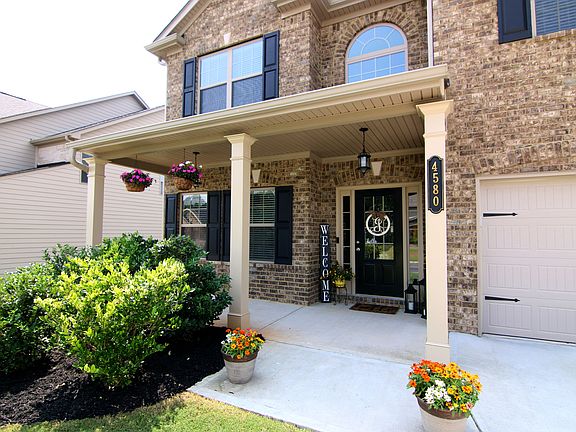 Inviting front porch