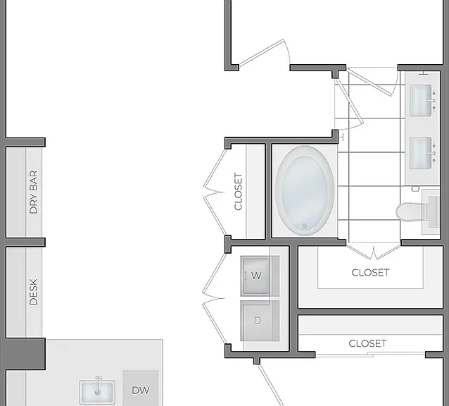 L 2Bed / 2Bath L 2Bed / 2Bath