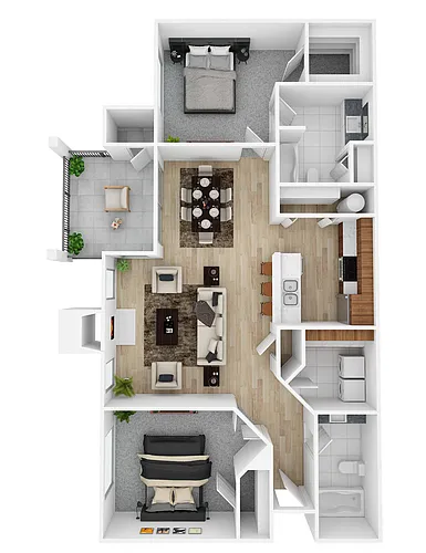 Floor plan B3
