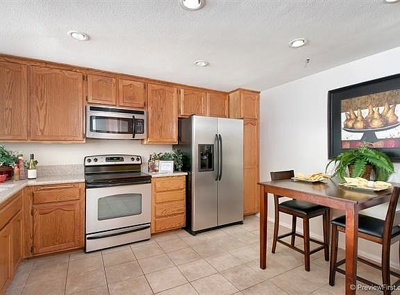 Large kitchen with breakfast area