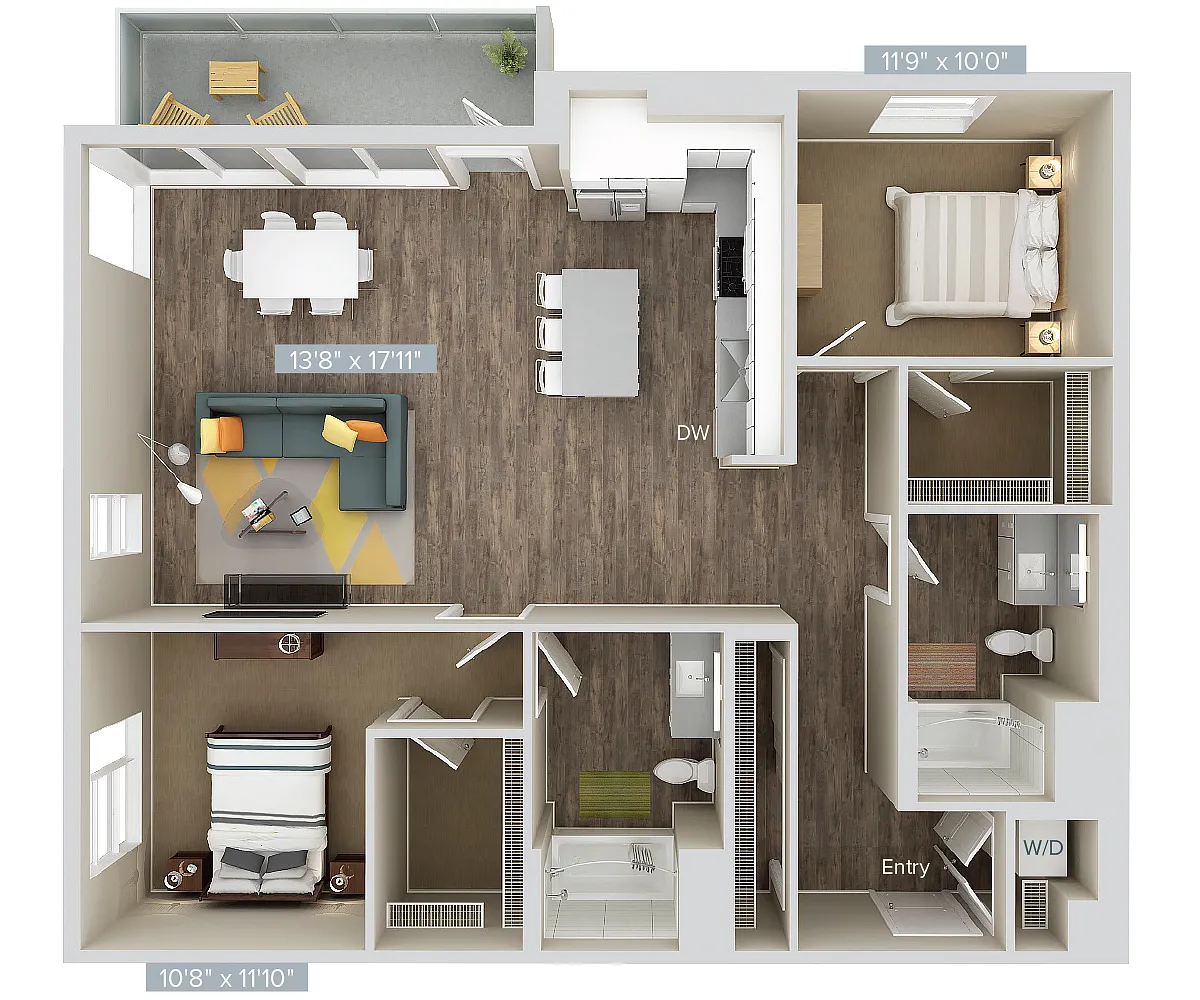 Floor plan B26-1243