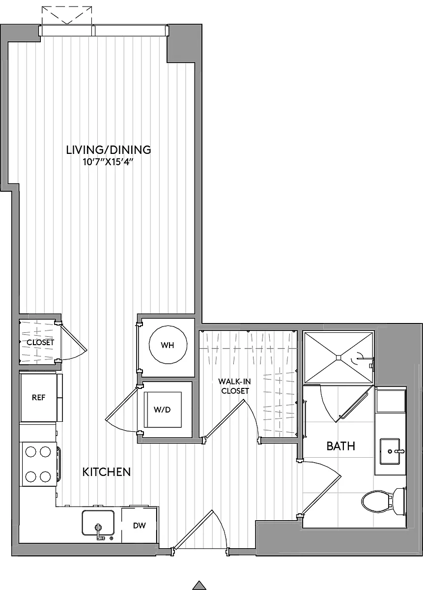 Floor plan Studio-S3