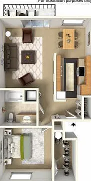 Vista Pointe Apartments in South Salem Oregon Comfortable Living Near Shopping and I5 — Photo 10
