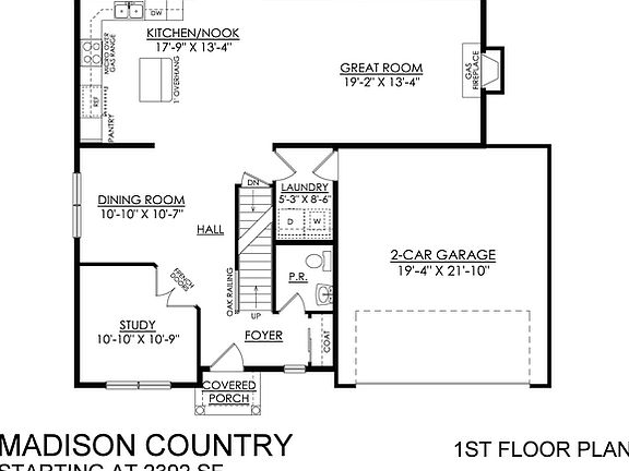 Madison Country Base - 1st Floor