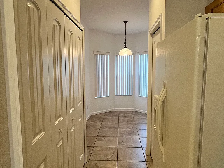 Kitchen - Refrigerator and Washer & Dryer area