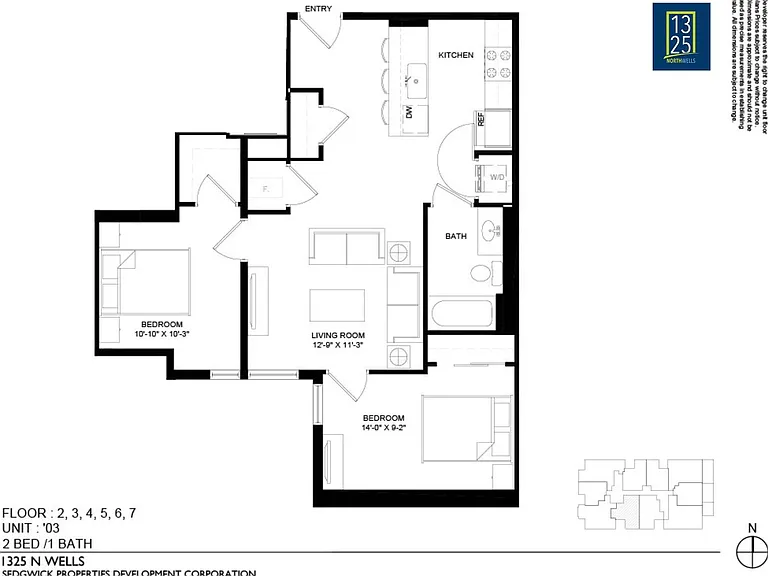 1325 N Wells Apartments — Photo 42