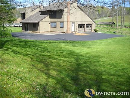 Rear view half way back yard