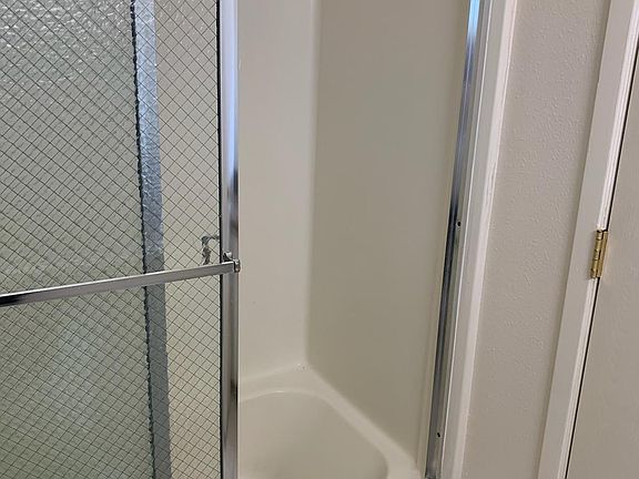 Hall bathroom shower