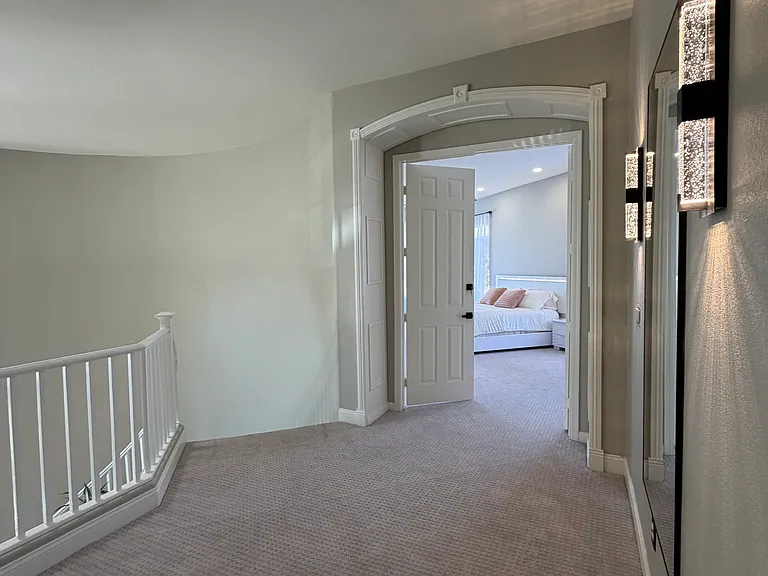 Entryway to master suite