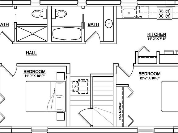 2nd image of 1056 N Hermitage Ave #Penthouse