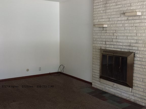 living room with fireplace