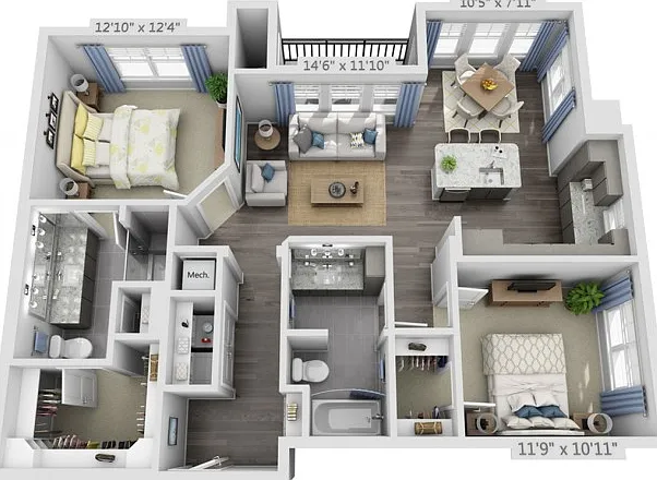 Overture Providence - 55+ Active Adult Apartment Homes — Photo 23