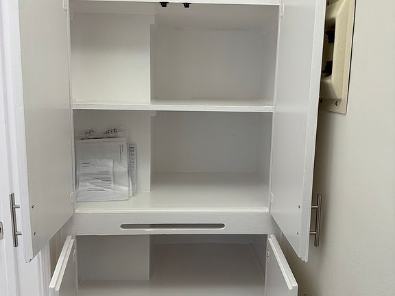 Hallway linen closet