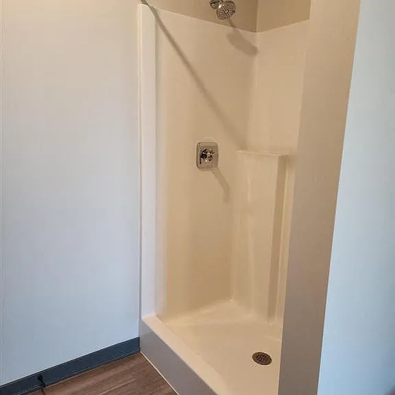 Shower at The Harbor.
