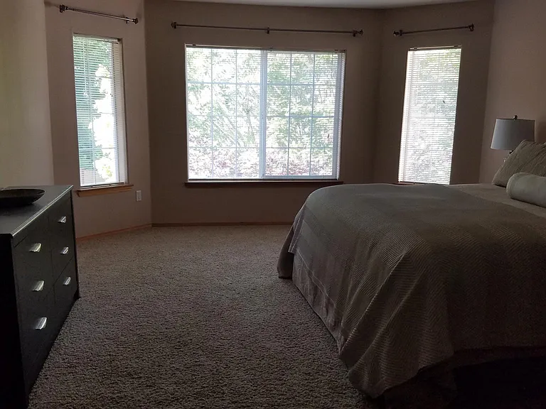 Oversized master bedroom