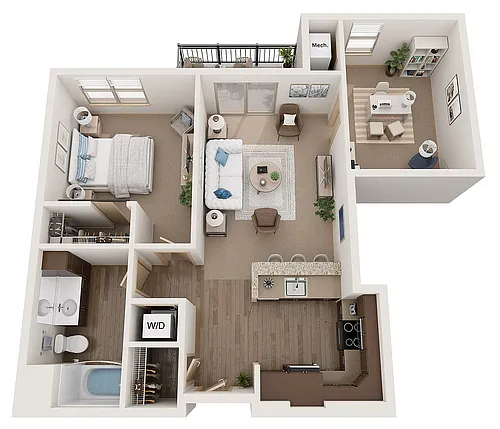 Floor plan C1