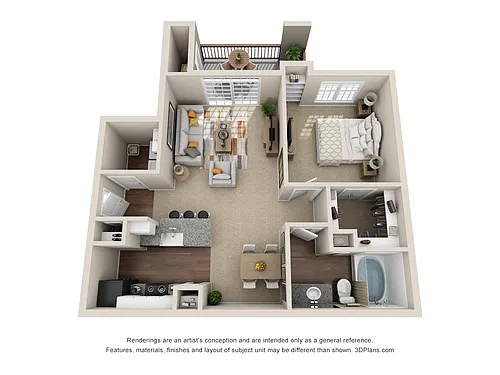 Floor plan A1 Avanti with Carport or Garage