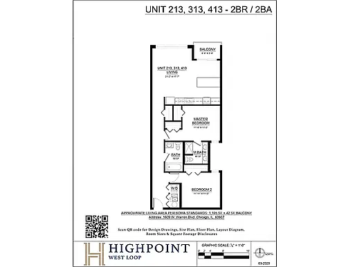 Floor plan 413