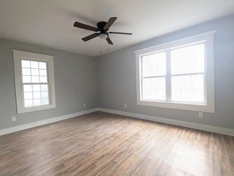 Bright main bedroom on second floor
