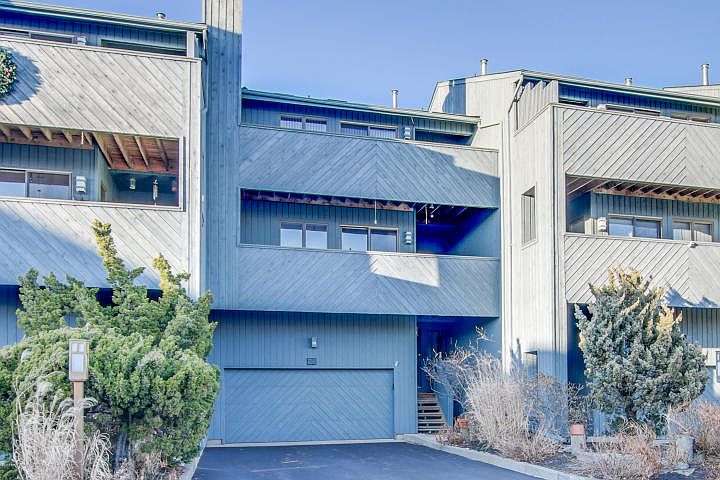 Front of Unit with Balconies